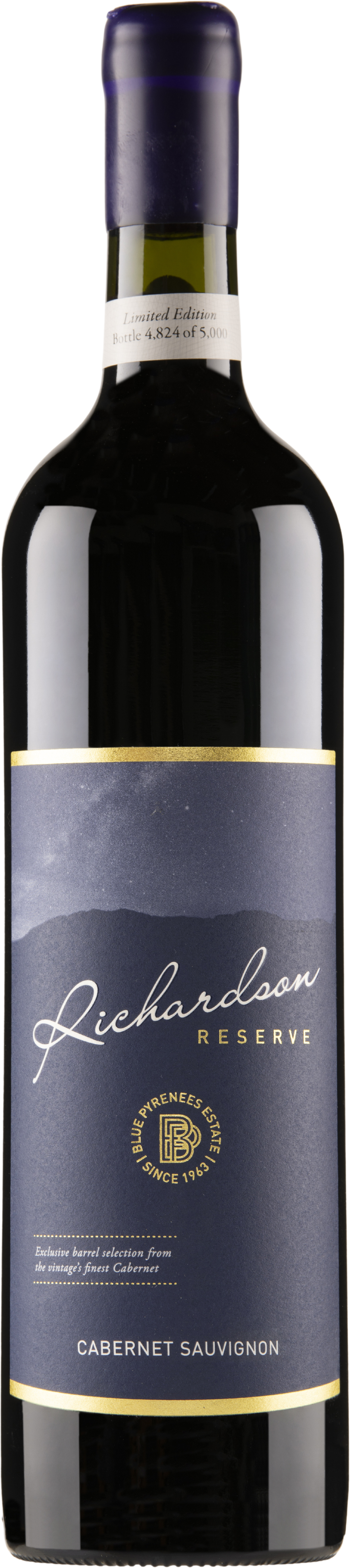 Blue Pyrenees Estate Richardson Reserve Cabernet Sauvignon 2022 Pyrenees